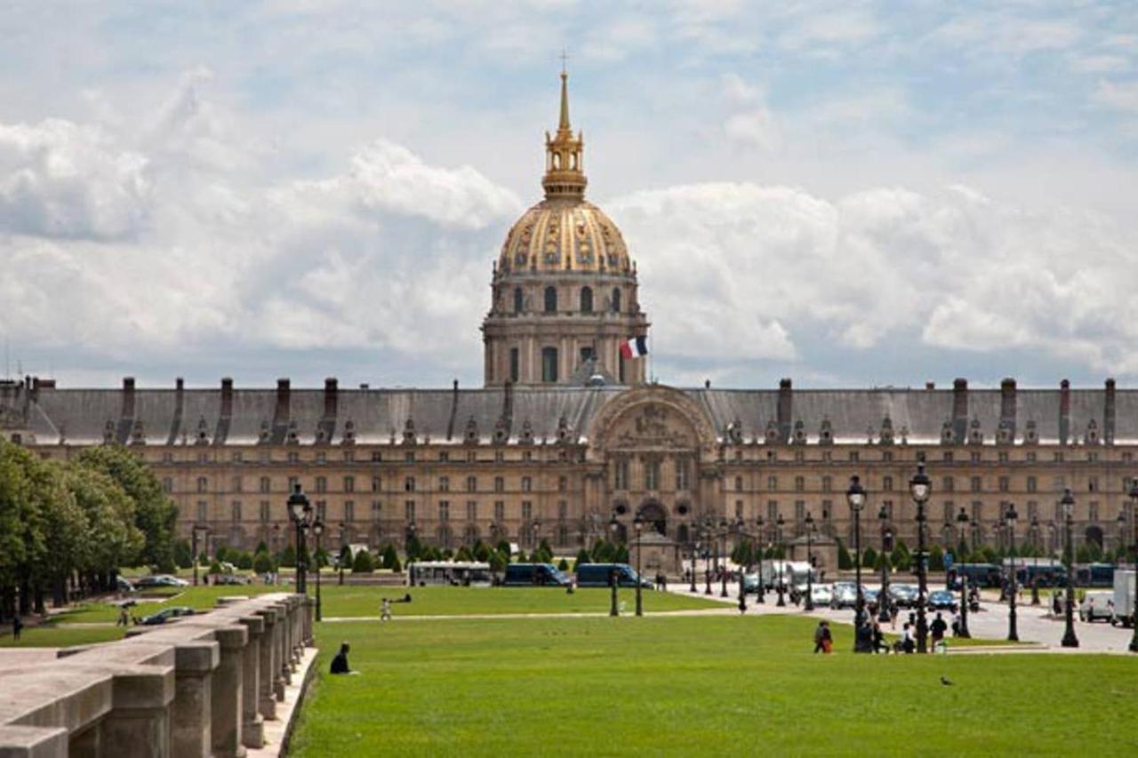 Modernized Studio - Meters From The Invalides Gardens Apartamento París Exterior foto